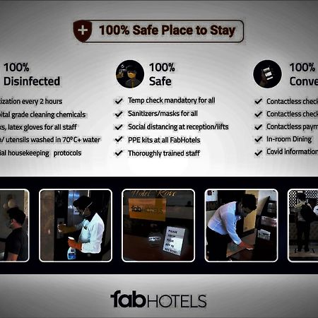 Fabhotel A&M - Nr Lv Prasad Institute, Banjara Hills Haiderabad Buitenkant foto